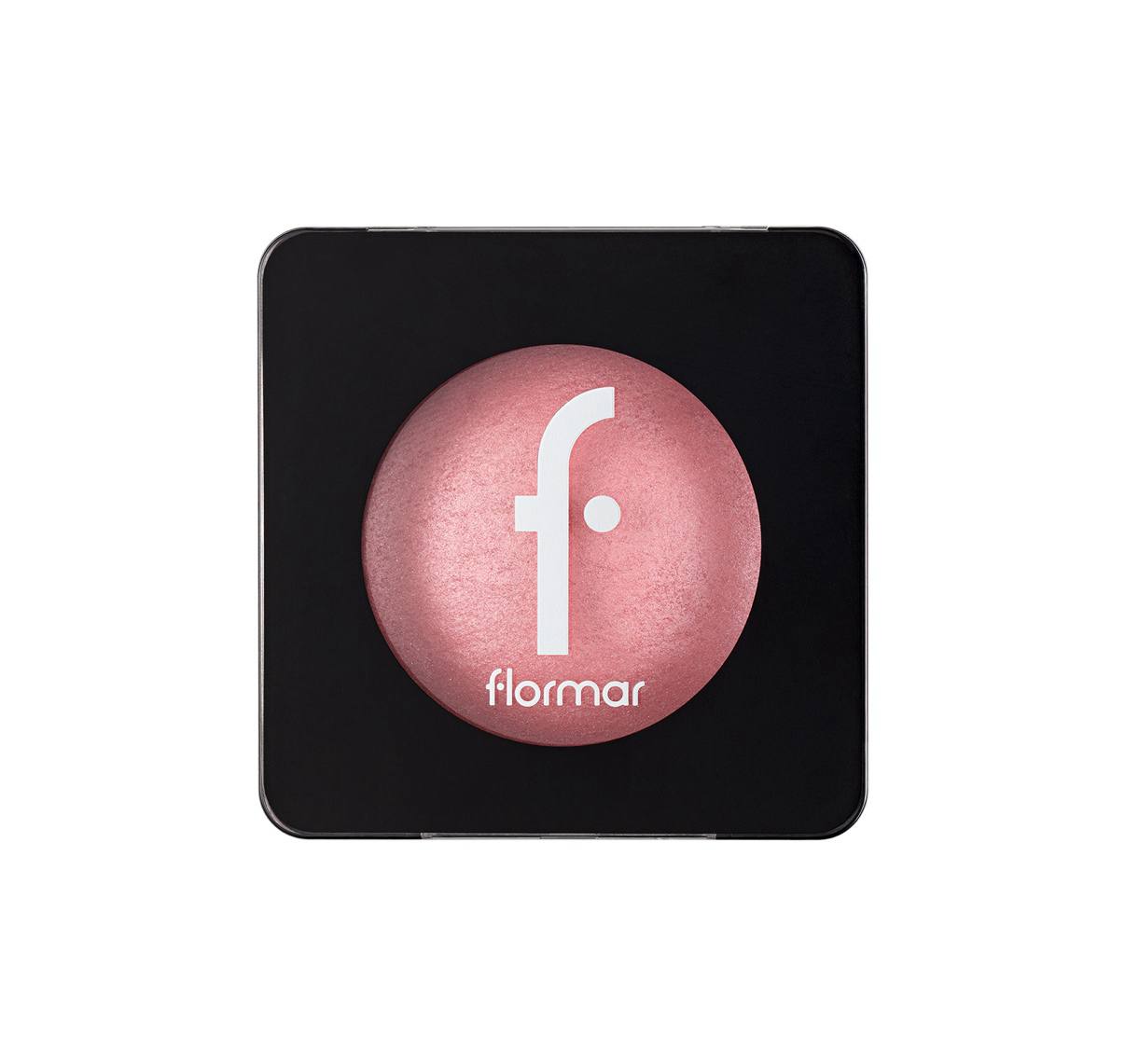 رژگونه فلورمار Baked Blush-On شماره 040 Shimmer Pink
